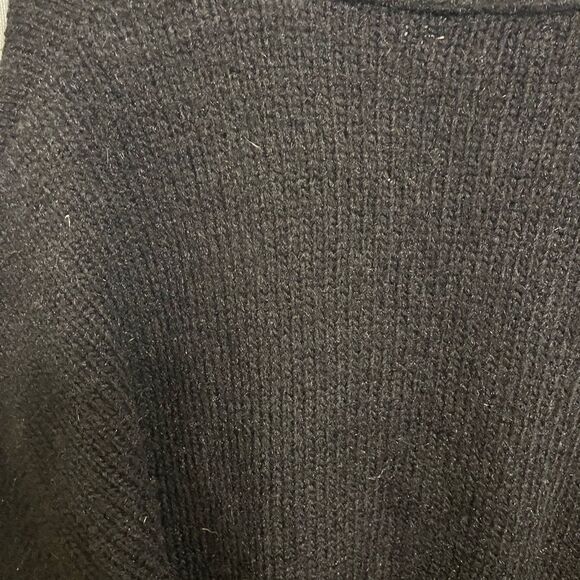 Topshop Black Fuzzy Soft Button down Cardigan - Picture 8 of 11